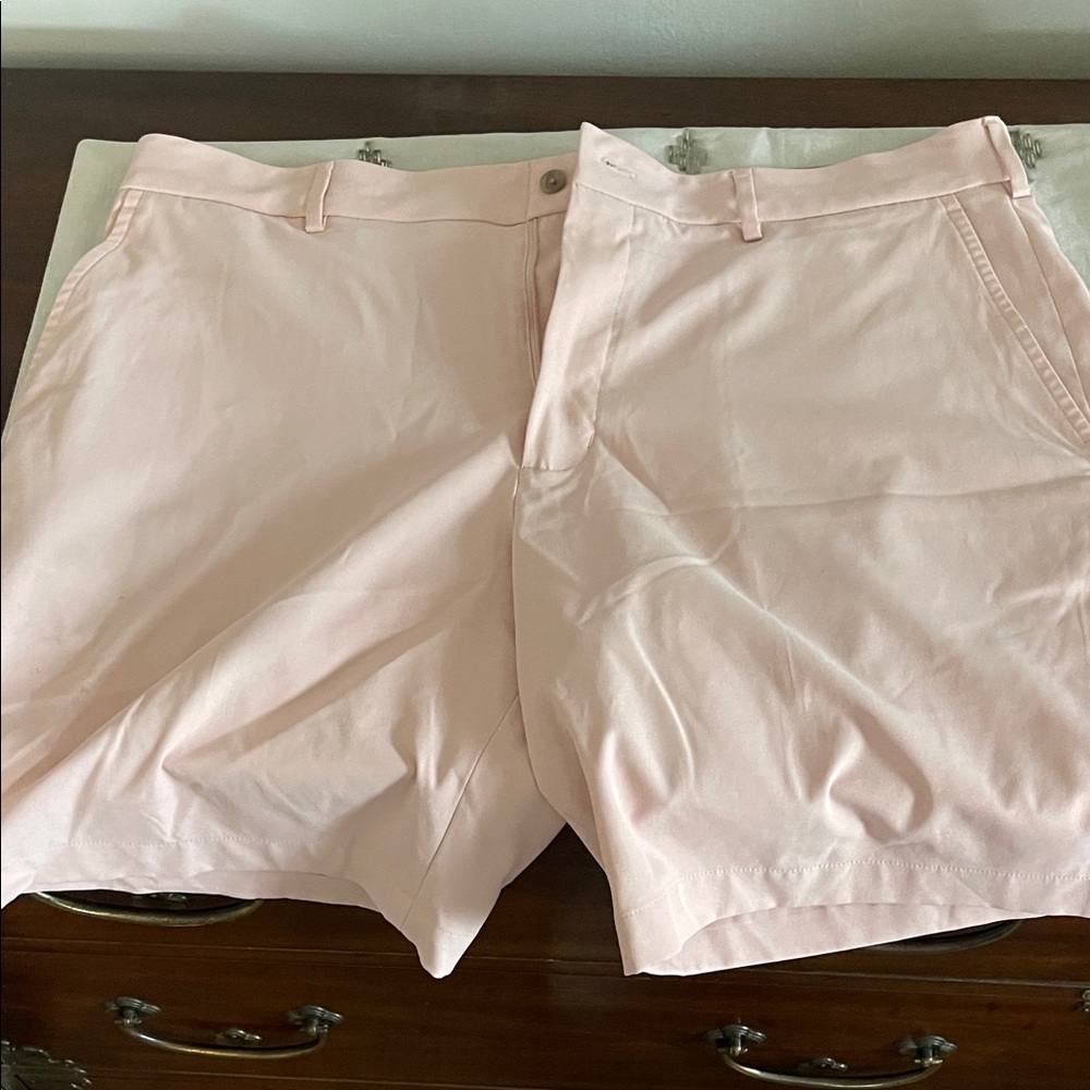 Walter Hagen Light Pink Flat Front Men's Shorts